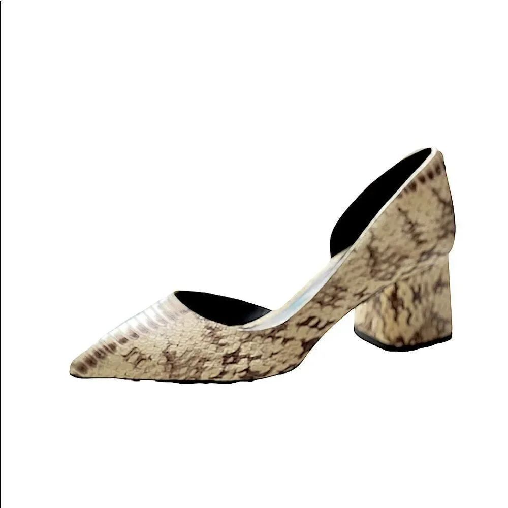 MICHAEL Michael Kors Snakeskin Pattern Pump - Picture 8 of 15